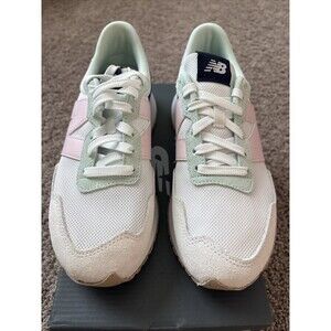 New Balance Women's 237 Grey Pink Blue WS237PGP Casual Running Shoes Size 9.5